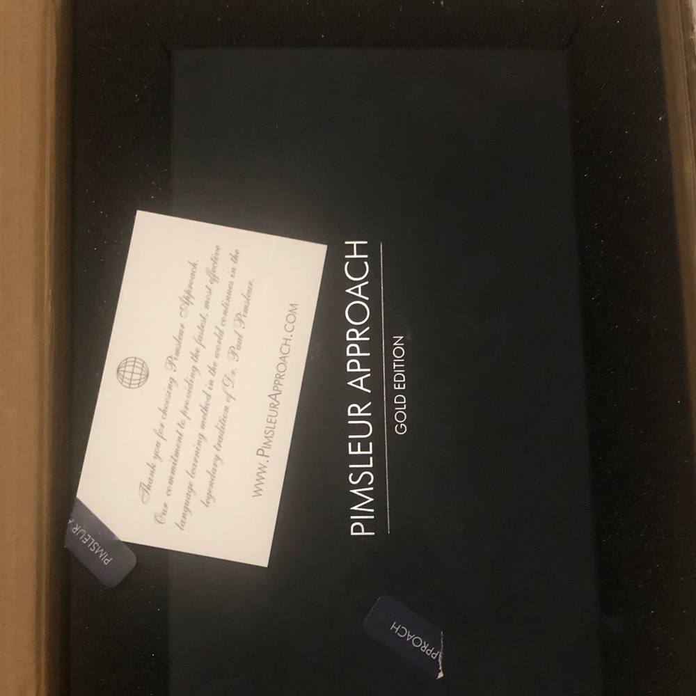 Pimsleur Approach Gold Edition